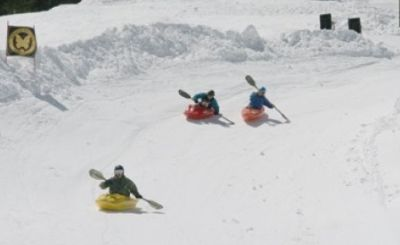 snow-kayak